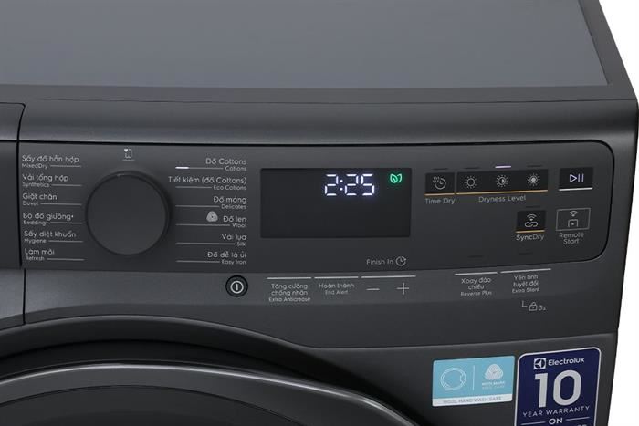 Máy Sấy Bơm Nhiệt Electrolux UltimateCare 9 Kg EDH903R7SC